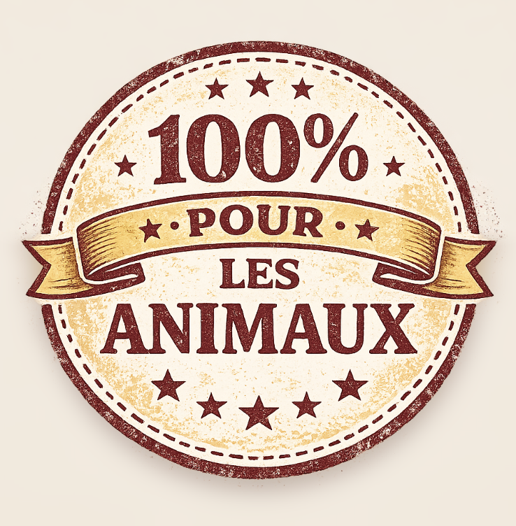 100 % pour les animaux